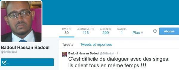 L'immaturité et l'irresponsabilité politique de Badoul Hassan Badoul -Secrétaire d’Etat à la Jeunesse et aux Sports - de la République De Djibouti.