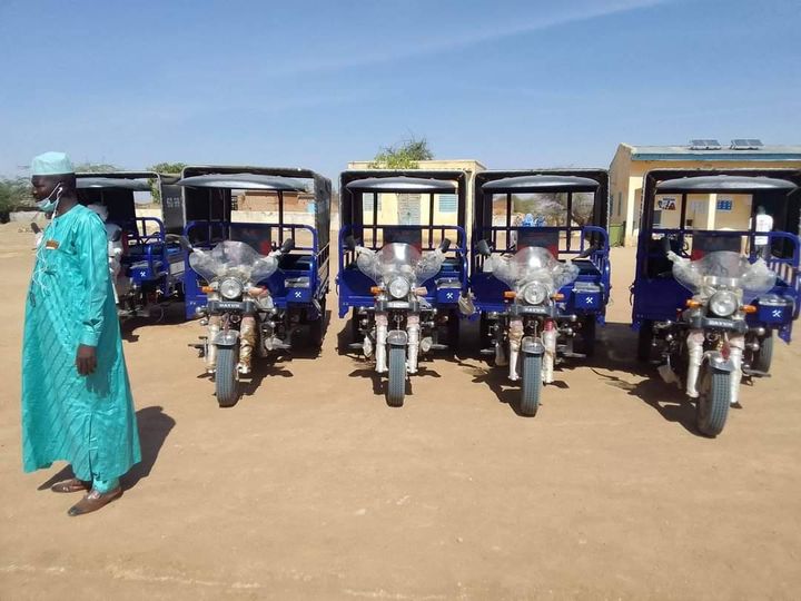 Tchad : des ambulancettes pour appuyer des centres de santé au Ouaddaï Tchad : des ambulancettes pour appuyer des centres de santé au Ouaddaï