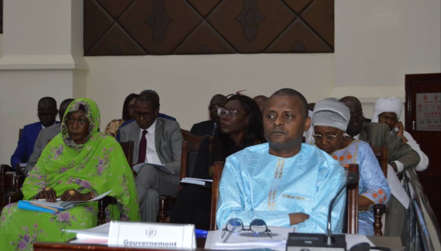Le ministre des Finances, du Budget et des Comptes publics, Tahir Hamid Nguilin. © Malick Mahamat/Alwihda Info