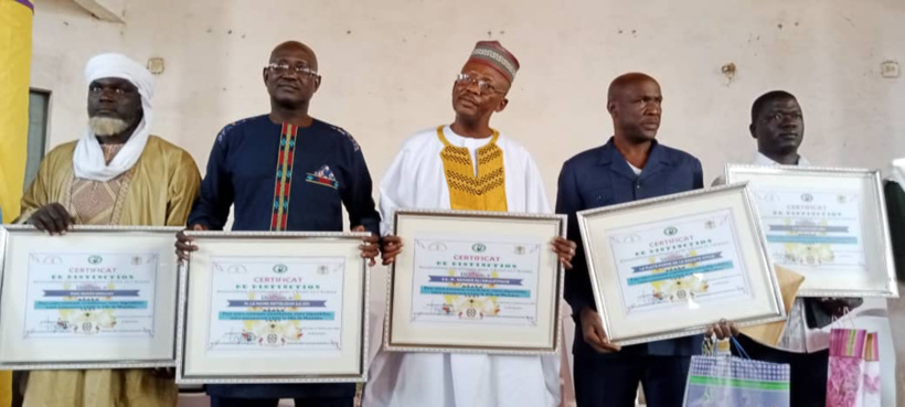 Tchad : des personnalités et organisations du Logone Occidental distinguées pour leurs actions salvatrices Tchad : des personnalités et organisations du Logone Occidental distinguées pour leurs actions salvatrices