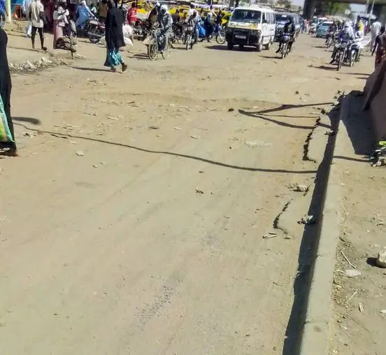 Tchad : l’avenue du 10 Octobre dans un piteux état à N’Djamena
