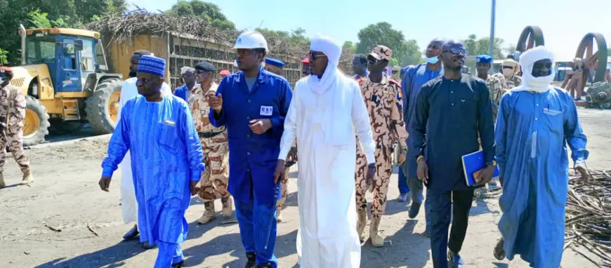 Le gouverneur de la province du Moyen-Chari, Ousmane Brahim Djouma, a effectué le 10 Janvier une visite inopinée à la CST de Banda. © Elwood Dk/Alwihda Info