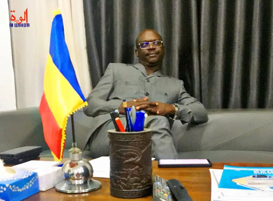 Le ministre en charge de la Jeunesse, Patalet Géo. © Mbainaissem Gédéon/Alwihda Info