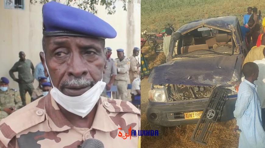 Tchad : blessé dans un accident, le porte-parole de la gendarmerie sera évacué à l'étranger Tchad : blessé dans un accident, le porte-parole de la gendarmerie sera évacué à l'étranger