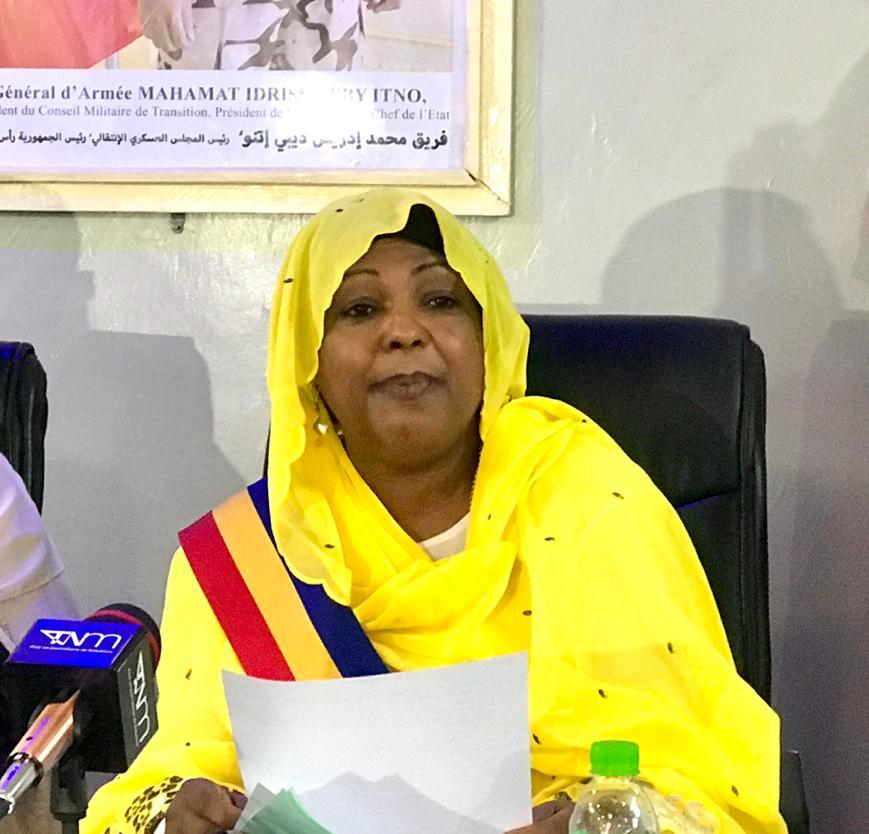 N'Djamena : la maire Fatimé Hanana s'engage pour la transparence et la réussite des projets en instance