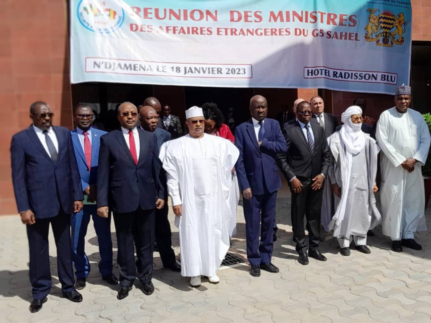 N'Djamena : réunion des ministres des Affaires étrangères du G5 Sahel pour redynamiser l'institution N'Djamena : réunion des ministres des Affaires étrangères du G5 Sahel pour redynamiser l'institution