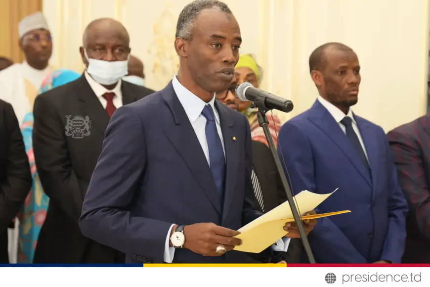 Le directeur de cabinet civil, Idriss Youssouf Boy. © DGCOM/PR