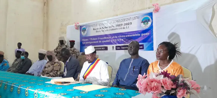 Tchad : l'Université des Sciences et de Technologies d'Ati lance la rentrée solennelle 2022-2023
