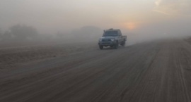 Tchad : la poussière de l'axe Adré-Abéché effraie les voyageurs