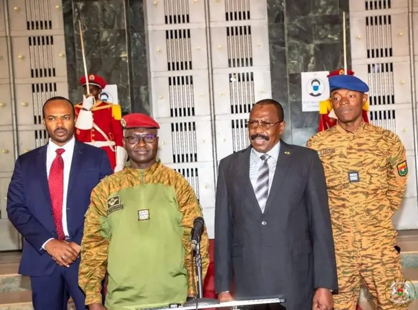 G5 Sahel : le président du Burkina Faso reçoit un message de son homologue tchadien