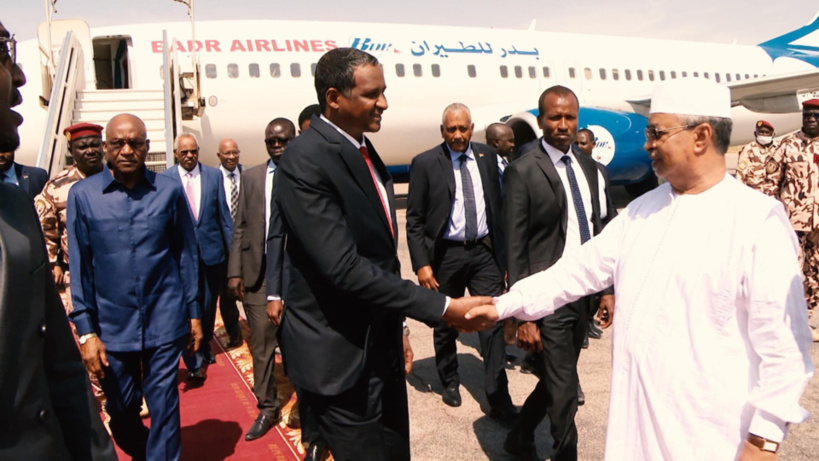 Tchad : visite du vice-président du Conseil souverain de transition du Soudan