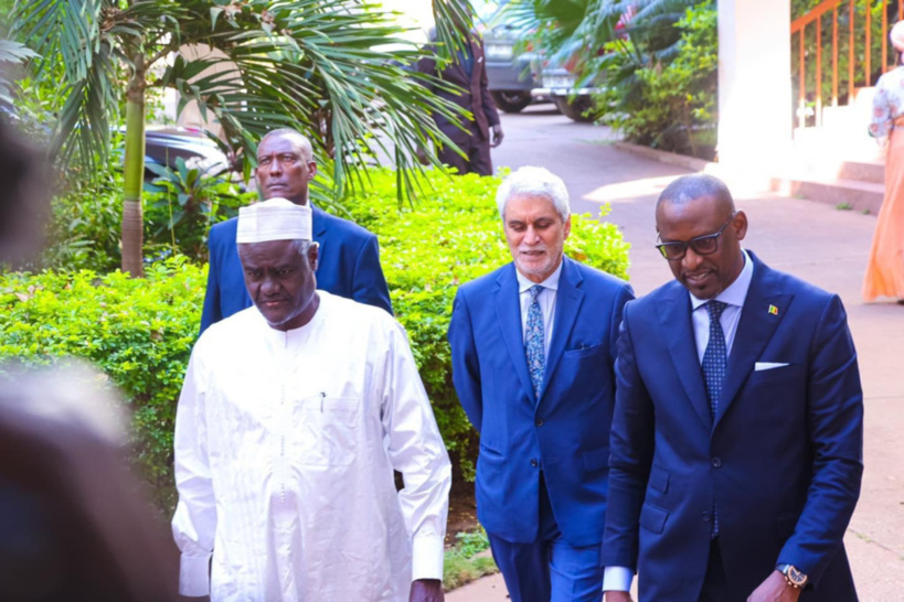 Mali : le chef de la diplomatie et la commission de l'UA discutent du processus de transition et de la paix Mali : le chef de la diplomatie et la commission de l'UA discutent du processus de transition et de la paix