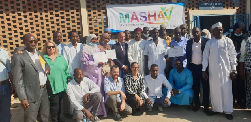 L'Agence de coopération internationale d'Israël (MASHAV) renforce la santé publique au Tchad L'Agence de coopération internationale d'Israël (MASHAV) renforce la santé publique au Tchad