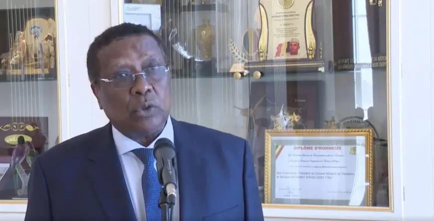 Le ministre en charge de la Réconciliation nationale, Abderaman Koulamallah. © DGCOM/PR