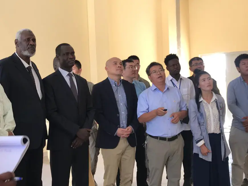Partenariat fructueux Tchad-Chine : visite conjointe à l'École de formation technique et professionnelle de Sadjéré