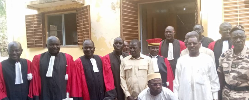 Tchad : les nouveaux magistrats et conseillers de la Cour d'appel de Sarh installés