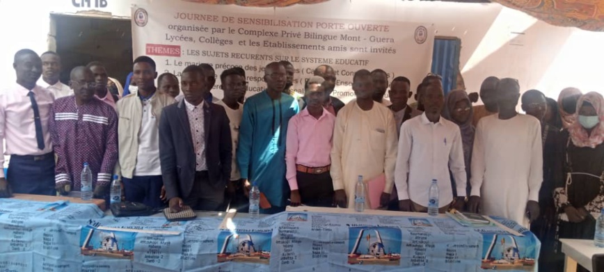 Tchad :  journée de sensibilisation au Complexe scolaire Mont Guera, une réflexion sur l'avenir des élèves