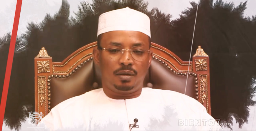 Le président de transition Mahamat Idriss Deby. © DGCOM/PR Le président de transition Mahamat Idriss Deby. © DGCOM/PR