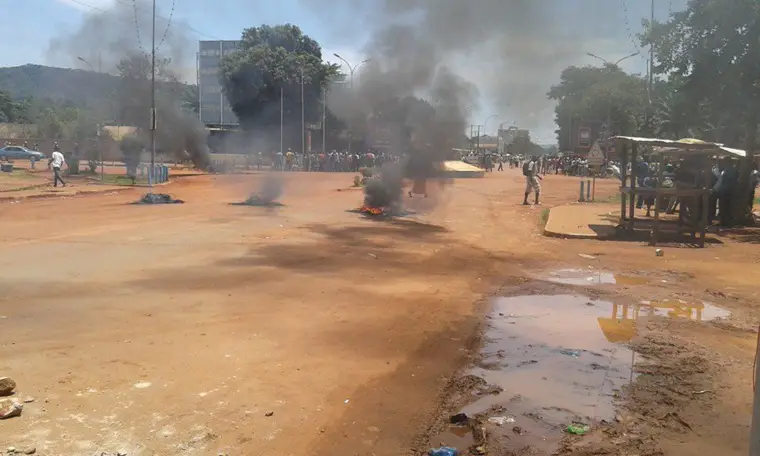 Centrafrique : Tension maximale à Bangui. Crédit photo : DIASPORA MEDIA