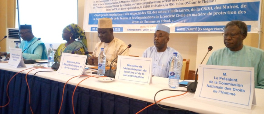 Tchad : dialogue interinstitutionnel pour renforcer la protection des droits de l'Homme Tchad : dialogue interinstitutionnel pour renforcer la protection des droits de l'Homme