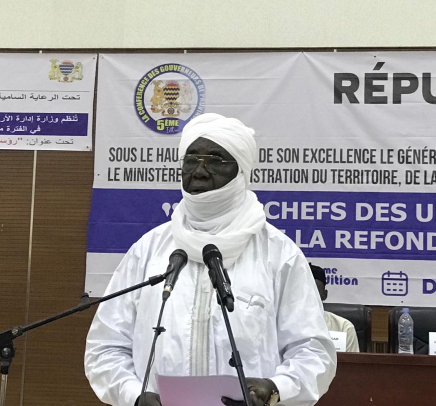 Le gouverneur de la province du Lac, Adoum Moustapha Brahim. © Malick Mahamat/Alwihda Info Le gouverneur de la province du Lac, Adoum Moustapha Brahim. © Malick Mahamat/Alwihda Info