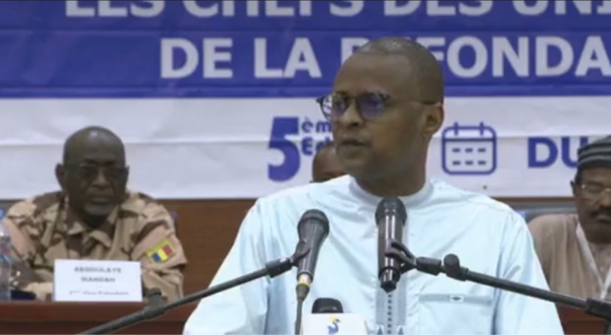 Le ministre des Finances, du Budget et des Comptes publics, Tahir Hamid Nguilin. © DR