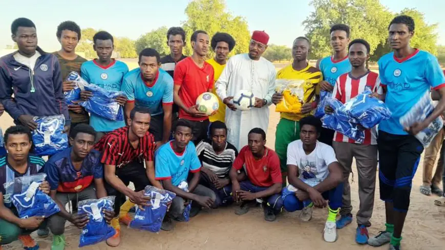 Tchad : le club As Mairie d'Ati reçoit des équipements sportifs pour la saison 2022-2023