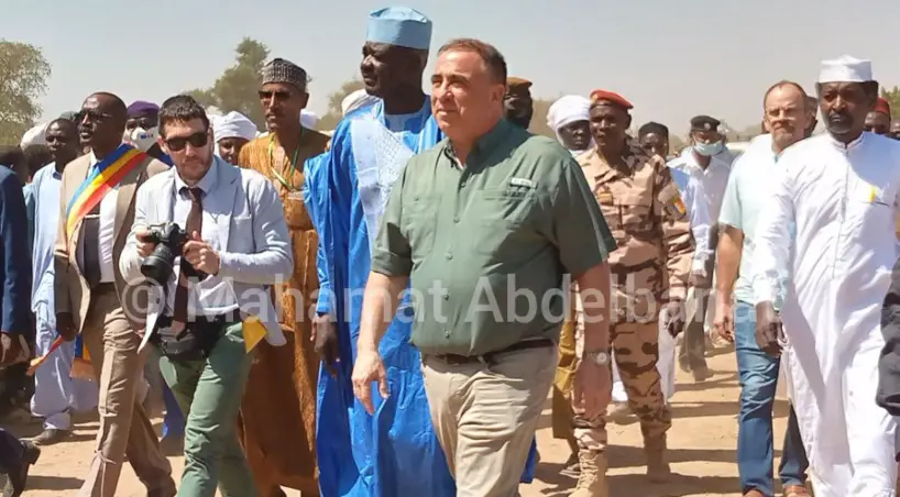 Tchad : l'ambassadeur des États-Unis d'Amérique en visite dans la province du Salamat