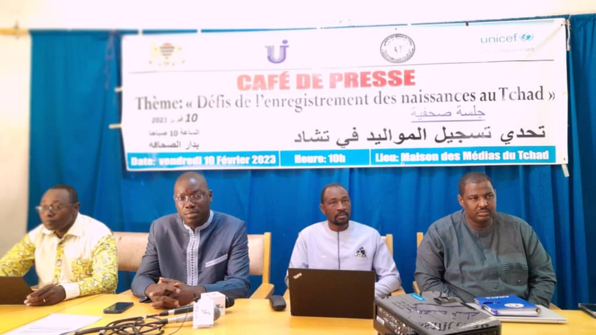 Enregistrement des naissances : le Tchad est avant-dernier parmi les pays francophones Enregistrement des naissances : le Tchad est avant-dernier parmi les pays francophones