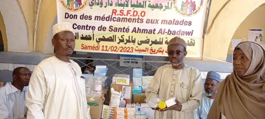 Tchad : le centre de santé Ahmat Albadawi d'Abéché bénéficie d'un don de médicaments