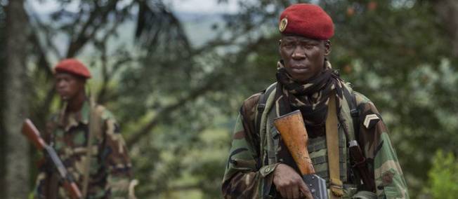 La coalition rebelle centrafricaine Séléka. © Sipa
