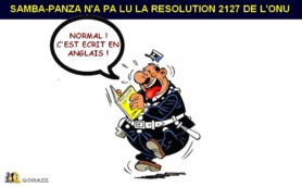 HUMEUR/ Samba-Panza «Bout de feu» des rebellions ! HUMEUR/ Samba-Panza «Bout de feu» des rebellions !