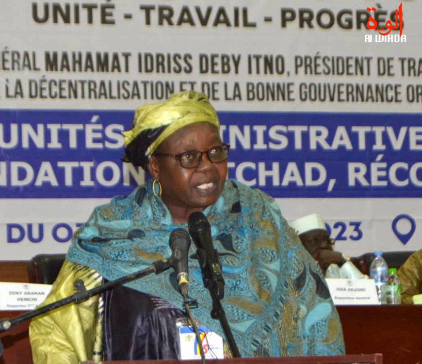 Tchad : la gouverneure de la Tandjilé préconise des actions pour favoriser le développement économique Tchad : la gouverneure de la Tandjilé préconise des actions pour favoriser le développement économique