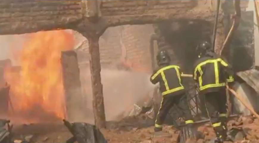Tchad : les pompiers ont parcouru 40 km pour éteindre l'incendie du marché de Doba