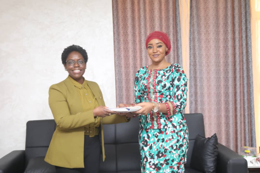 Tchad : l'ambassadrice du Canada discute des enjeux des femmes/filles avec la ministre du Genre Tchad : l'ambassadrice du Canada discute des enjeux des femmes/filles avec la ministre du Genre