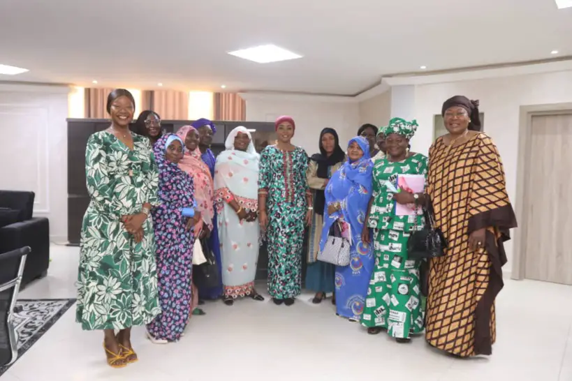 Tchad : la ministre du Genre reçoit le rapport du mécanisme de participation des femmes au DNIS