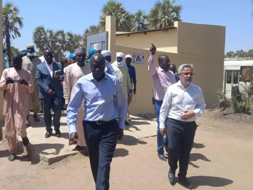 Tchad : une délégation de la Banque mondiale visite le camp des réfugiés de Kalambari
