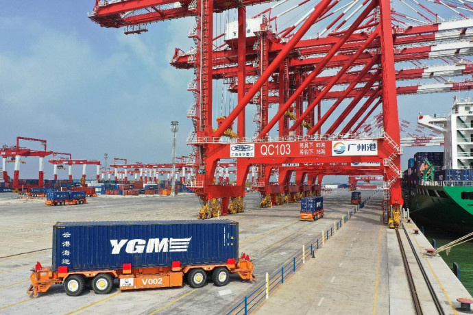 Automation brings higher efficiency, safety to terminal in south China