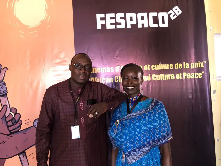 Allamine Kader et Salma Khalil Alio représentent le Tchad au Fespaco