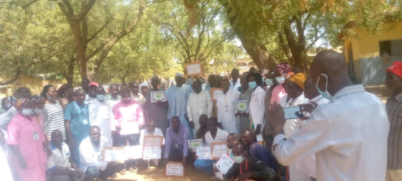 Tchad : l'hôpital de Pala honore son personnel pour l'atteinte des objectifs prévisionnels Tchad : l'hôpital de Pala honore son personnel pour l'atteinte des objectifs prévisionnels