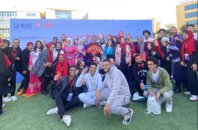 A Chinese culture festival kicks off at Badr University in Cairo, Egypt, Dec. 11, 2022. (Photo courtesy of the Chinese Embassy in Egypt) A Chinese culture festival kicks off at Badr University in Cairo, Egypt, Dec. 11, 2022. (Photo courtesy of the Chinese Embassy in Egypt)