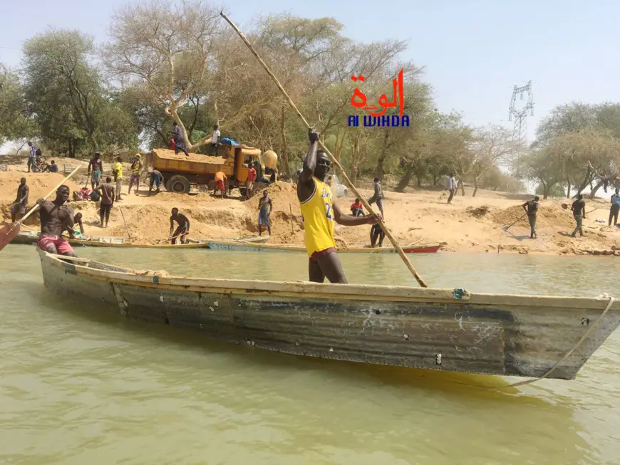 Tchad : la détermination des travailleurs du fleuve Chari pour gagner leur vie