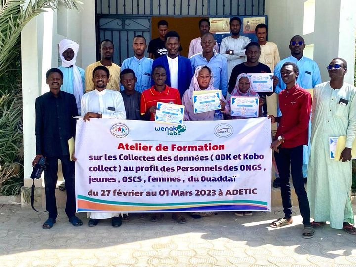 Tchad : l'AJDEF forme 30 jeunes à la collecte de données sur le terrain Tchad : l'AJDEF forme 30 jeunes à la collecte de données sur le terrain