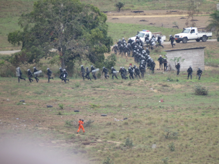 Congo : Démonstrations militaires de la FOMAC en présence du Tchad Congo : Démonstrations militaires de la FOMAC en présence du Tchad