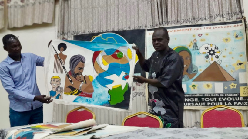 Tchad : "l'art pour une nouvelle humanité", un film de Milabe Richard, projeté au public Tchad : "l'art pour une nouvelle humanité", un film de Milabe Richard, projeté au public