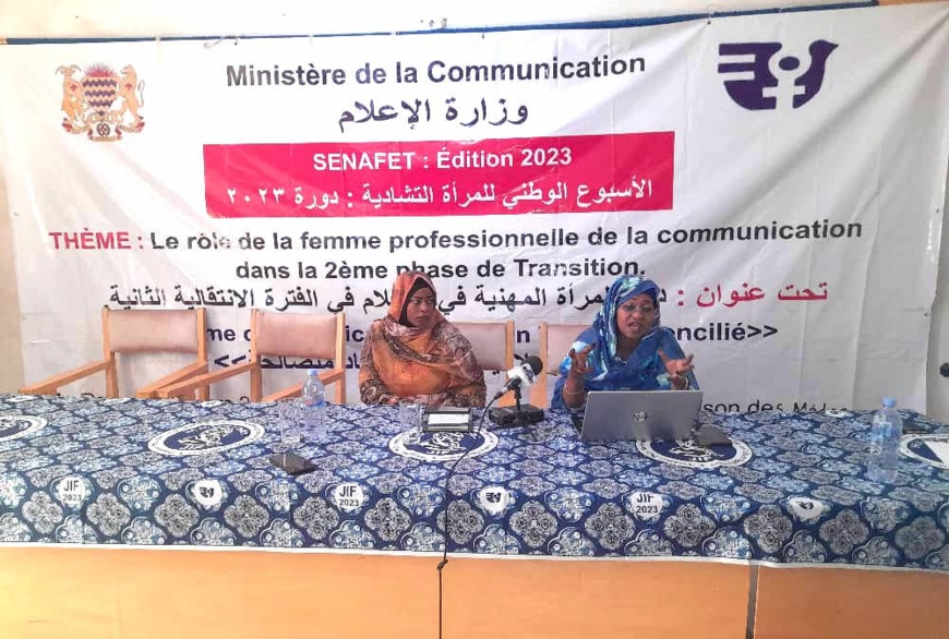 SENAFET : la contribution des femmes communicatrices à la transition au Tchad