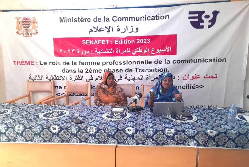 SENAFET : la contribution des femmes communicatrices à la transition au Tchad