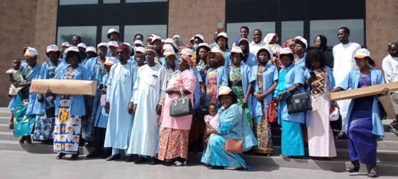 N'Djaména : L'ONAPE forme les filles-mères en technique de tricotage mécanique N'Djaména : L'ONAPE forme les filles-mères en technique de tricotage mécanique