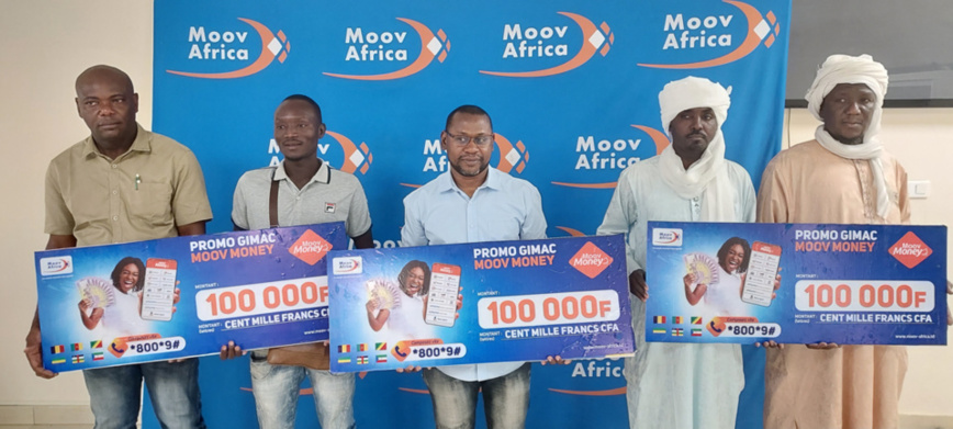 Tchad : Moov Africa récompense ses clients avec la promo "GIMAC" Tchad : Moov Africa récompense ses clients avec la promo "GIMAC"