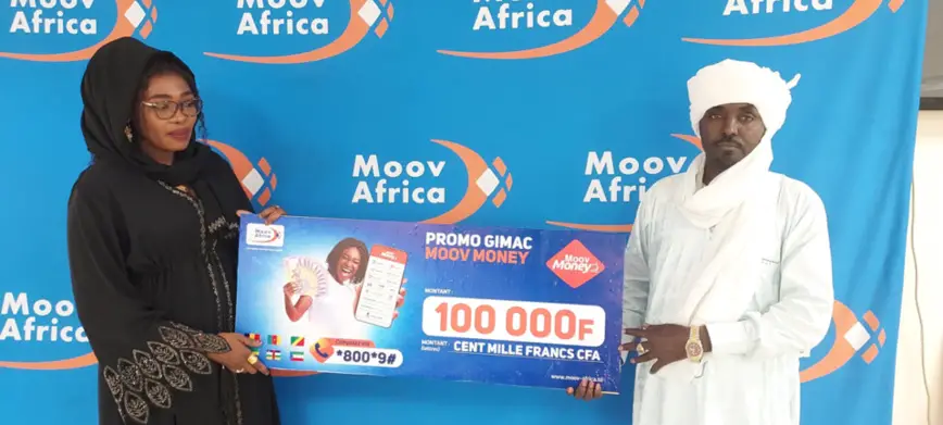 Tchad : Moov Africa récompense ses clients avec la promo "GIMAC"